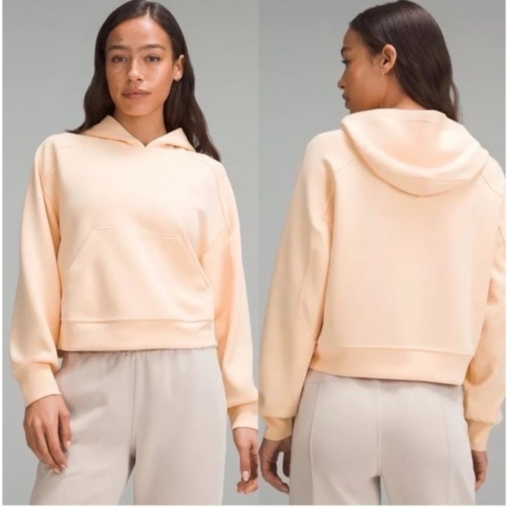 Lululemon Athletica‎ Hoodie Women's 2 Peach Bellini Softstreme Pullover